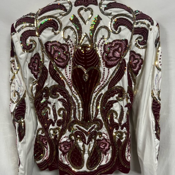 Custom western show jacket Halter/showmanship - Picture 2 of 6